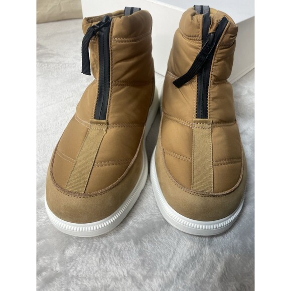 Canada Goose White Label Cypress Puffer Boots New W/ Box Sandal Wood White Sz 9 - Picture 12 of 16